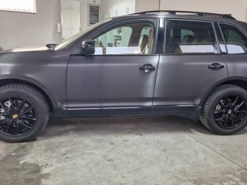 Colantare Porche Gri Satinat