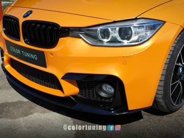 BMW portocaliu