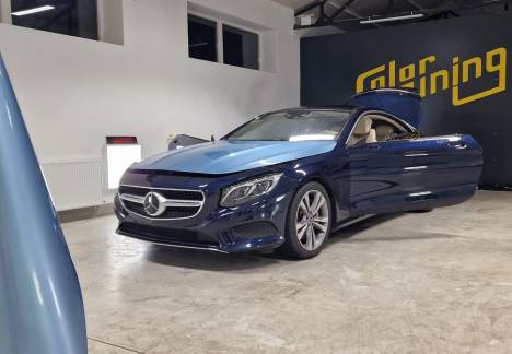wrapping auto mercedes s coupe