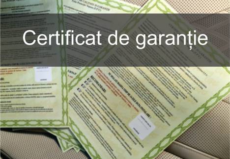 Certificat de garantie si factura fiscala