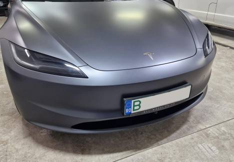 colantare tesla model 3 cu ppf mat