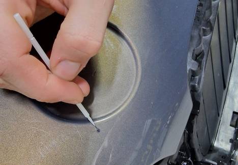 reparatie locala ciupitura vopsea