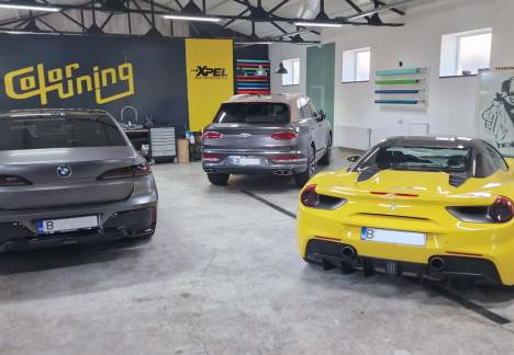BMW Seria 7 cu folie PPF