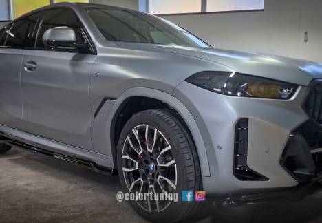 Folie Mată pentru BMW X6 2024: Protecție și Stil la Superlativ