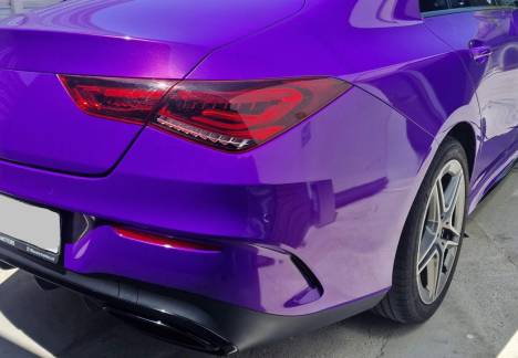 Mercedes CLA wrapping